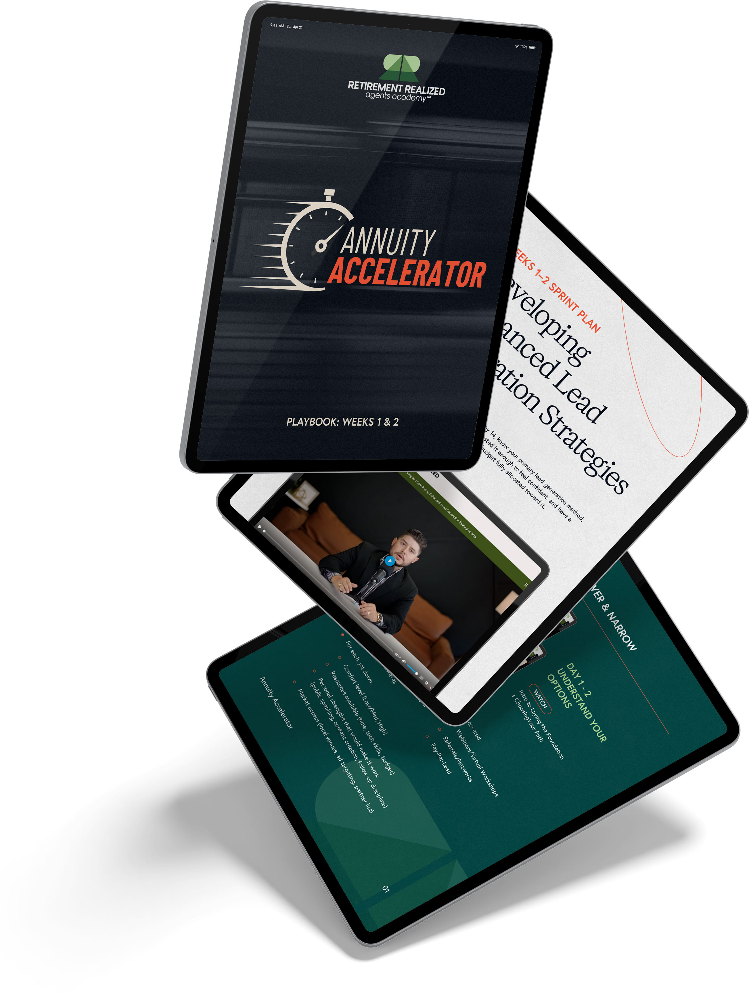 Annuity Accelerator training platform preview